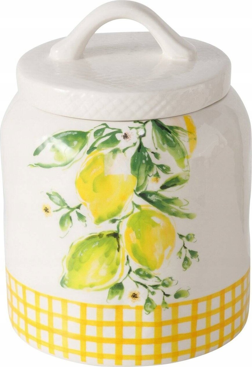 Boltze Ceramiczny pojemnik kuchenny w cytryny, LEMONY