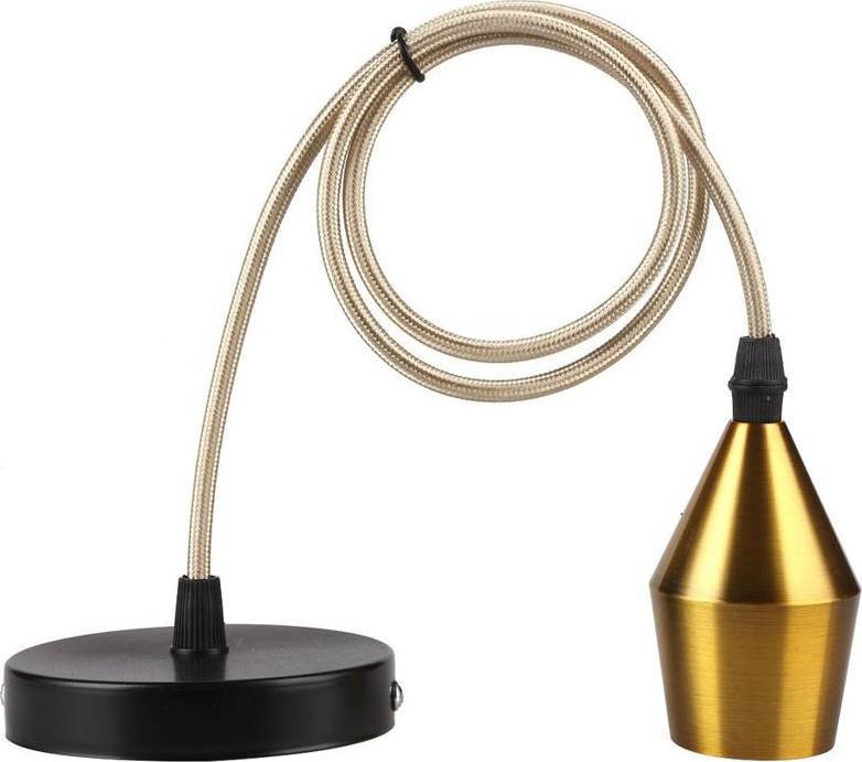 Lampa wisząca Candellux Zawiesie metalowe złote lampa wisząca oprawa E27 31-05519