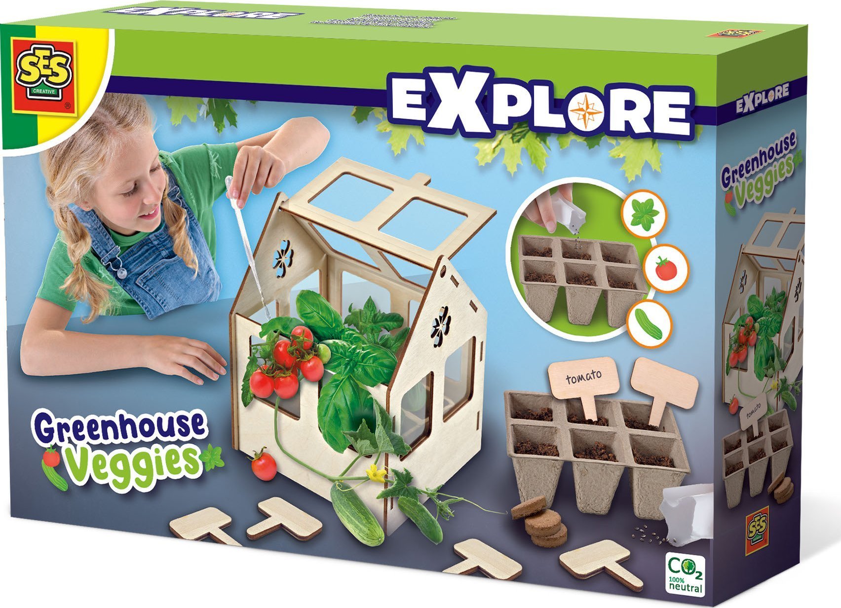 SES SES Explore Szklarnia z warzywami 25203 52038