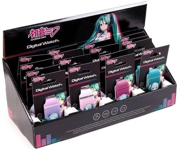 Zegarek cyfrowy silikonowy Hatsune Miku MIX