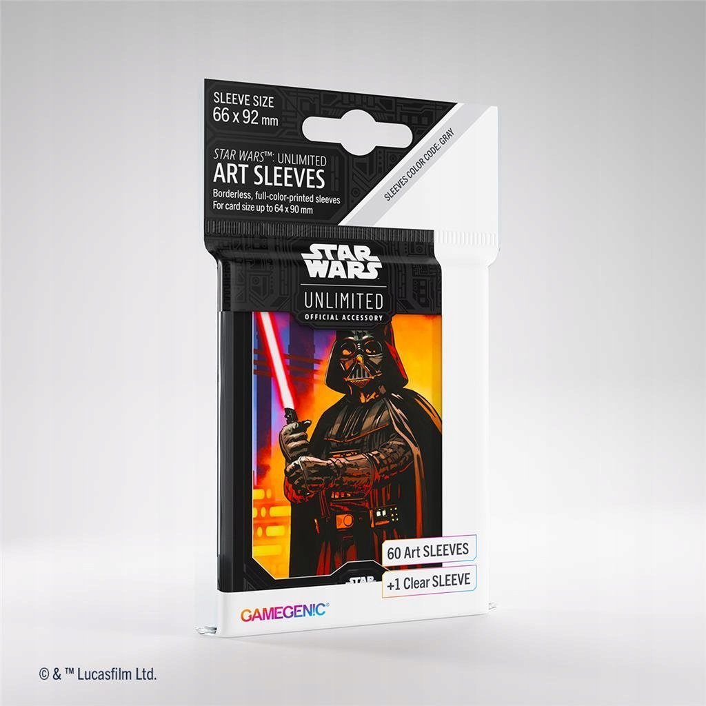 Gamegenic Gamegenic: Star Wars Unlimited - Art Sleeves - Darth Vader