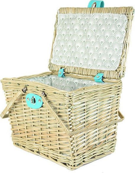 Kosz piknikowy, niebieski KM