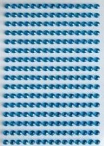 BREWIS Dżety samoprzylepne niebieskie 6mm 140szt