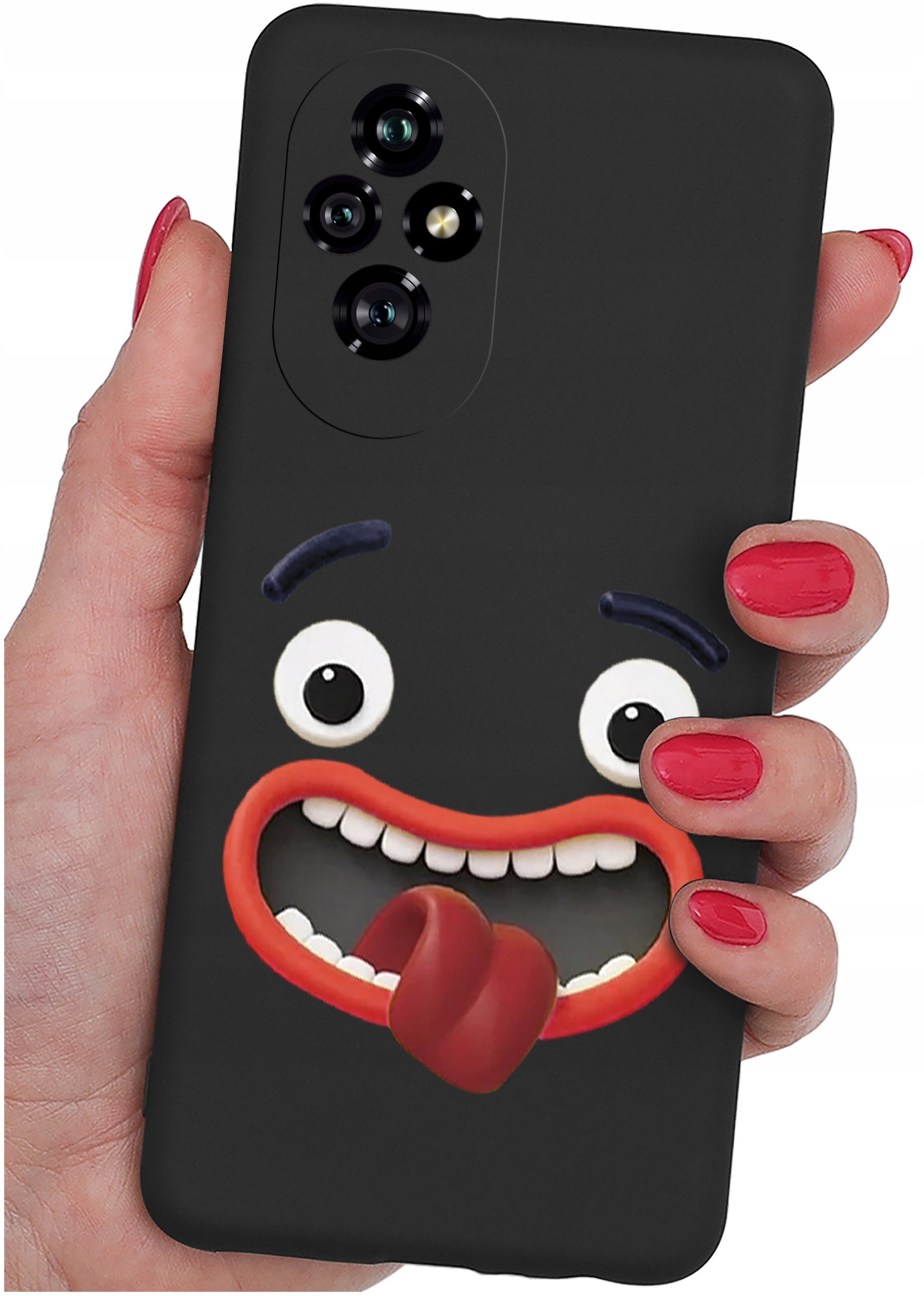 ETUI do Honor 200 5G | WZORY | SILIKONOWE MATT CASE + SZKŁO 9H