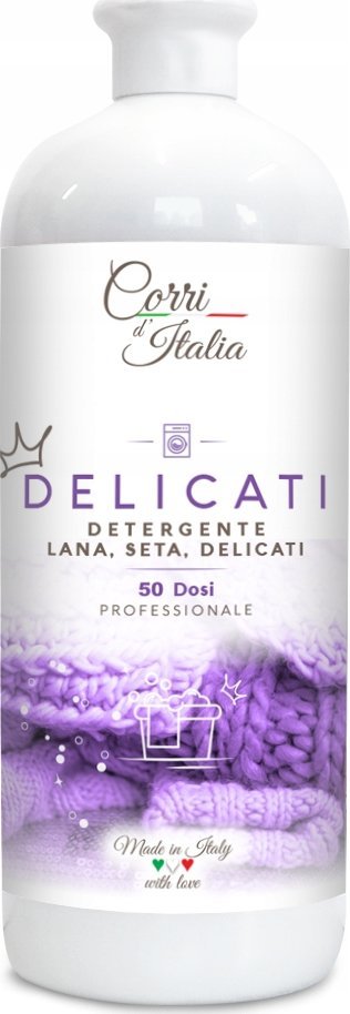 CORRI DITALIA Płyn do prania koloru CORRI D'ITALIA Delicati Wełna Jedwab 50 prań 1 L