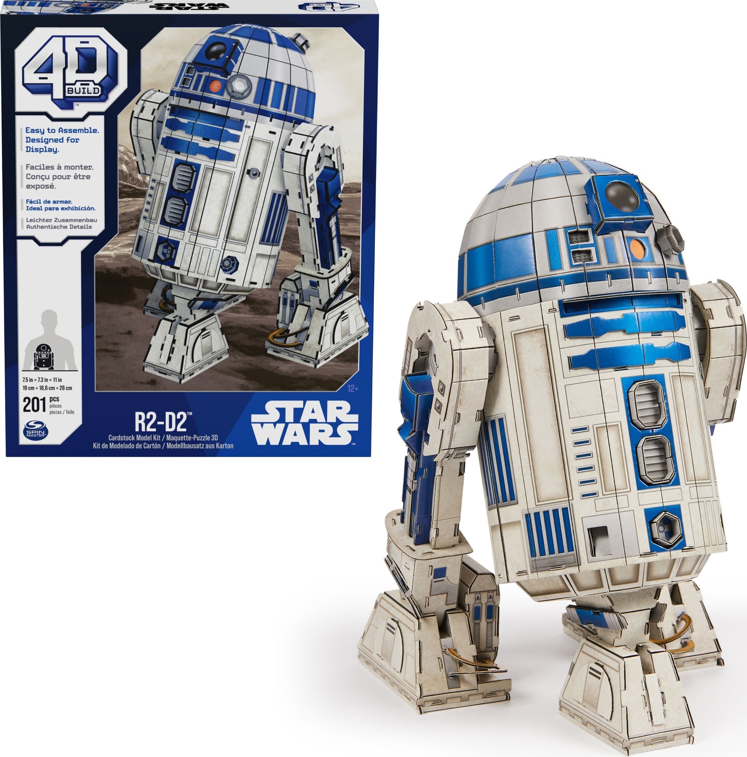 Marvel STAR WARS 4D Puzzle Robot R2D2