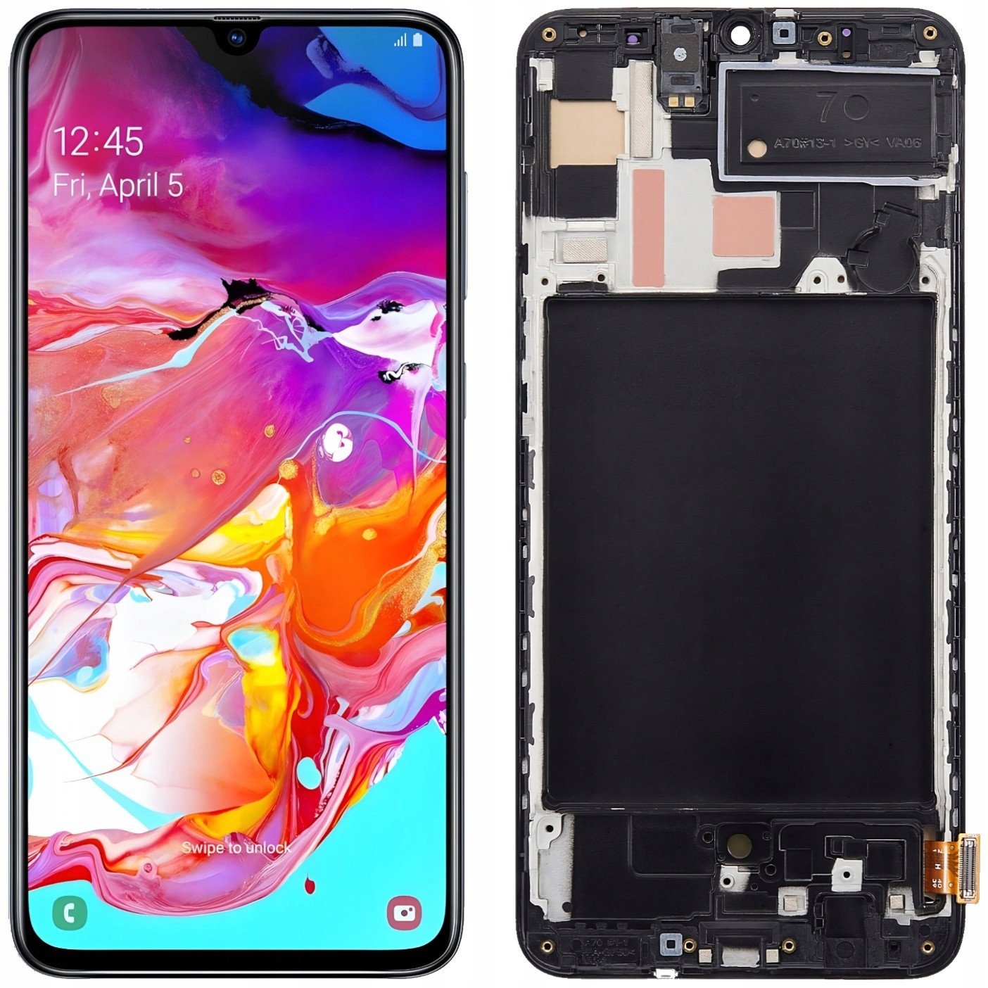 Wyświetlacz do Samsung Galaxy A70 LCD SM-A705 Ekran Full Oled Ramka
