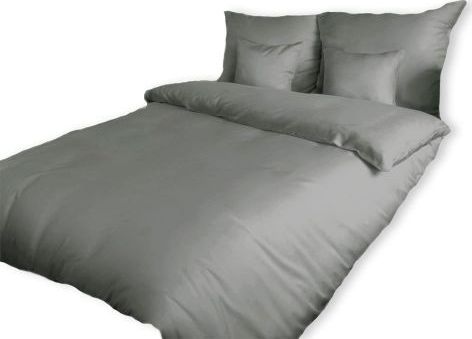 Darymex Pościel satyna bawełniana kolor Popiel 180x200