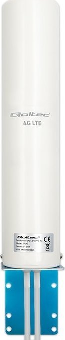 Antena RTV Qoltec Antena 4G LTE Qoltec DUAL | 12dBi | dookólna | zewnętrzna
