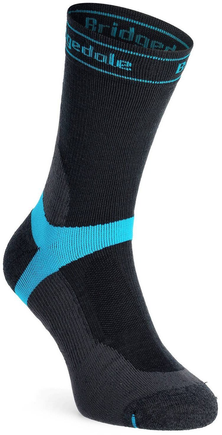 Skarpety męskie Bridgedale MTB Mid Season Weight T2 Merino Sport Boot - dark grey 44 - 47