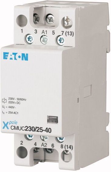 Eaton Stycznik instalacyjny 25A 2Z 2R 230V AC/DC CMUC230/25-22 (137403)