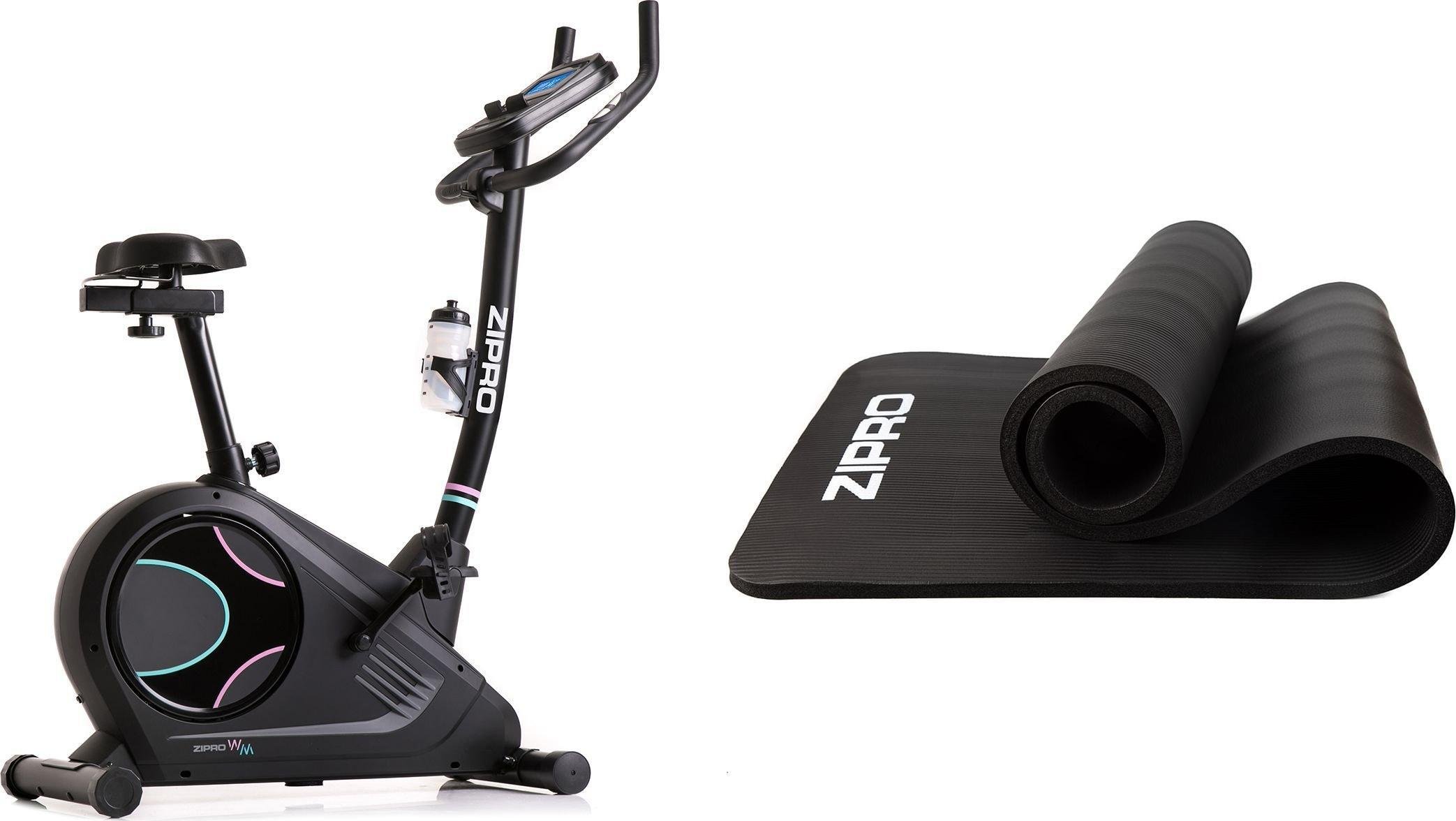 Rower stacjonarny Zipro Rower treingowy Zipro Flame WM + Mata treningowa Zipro