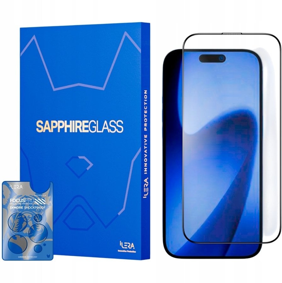 iLera Sapphire Ultra Glass 2.0 for iPhone 17 Pro Max
