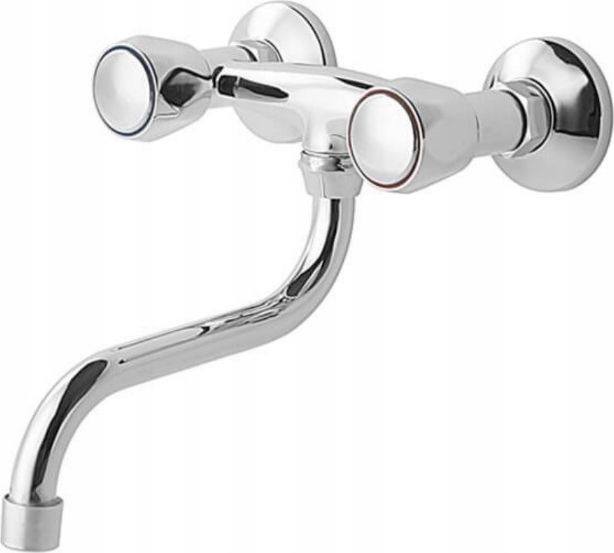 Bateria kuchenna Perfexim Mak ścienna chrom (35-000-0401-000)