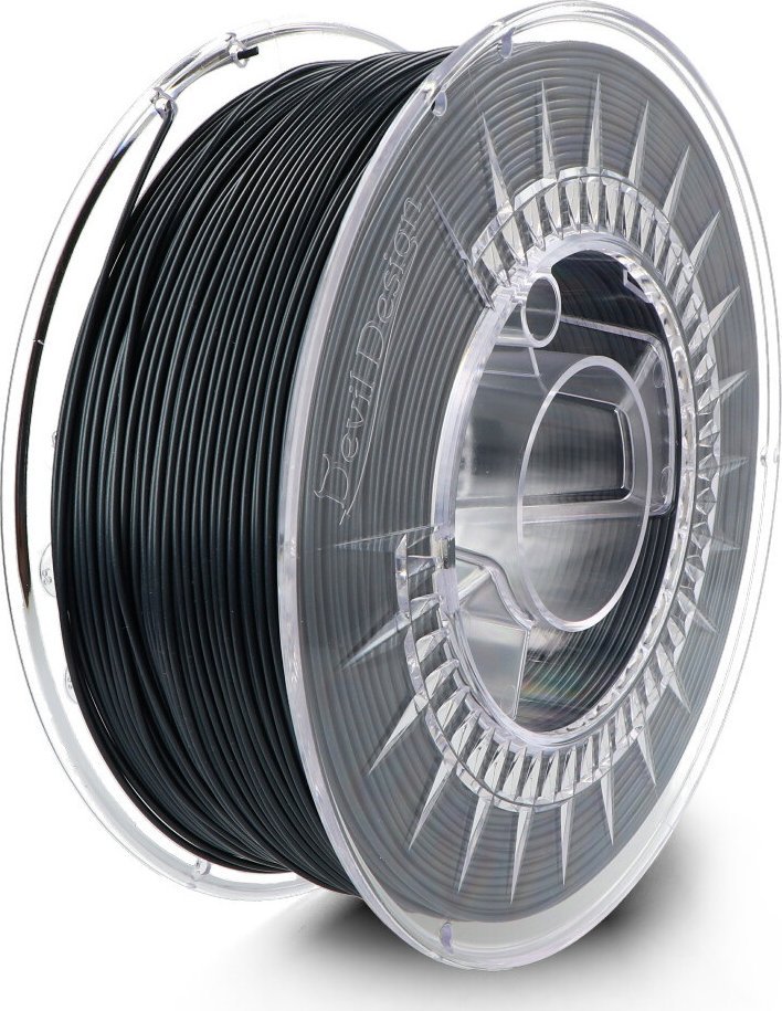 Devil Design Filament Devil Design PLA 1,75mm 1kg - Dark Steel}