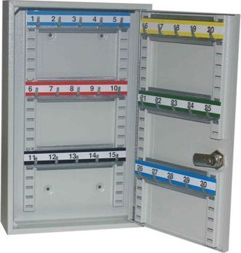 Leomar Szafka na klucze SKR30. Szafka metalowa na 30 kluczy