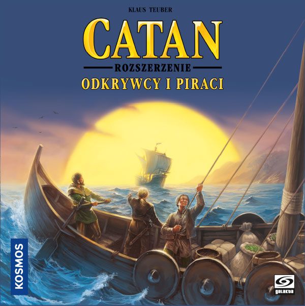 Galakta Dodatek do gry Catan: Odkrywcy i Piraci (Nowa Edycja 2025)