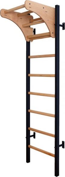 BenchK Drabinka gimnastyczna 4 uchwyty z drewnianym drążkiem BenchK 211B (830146)