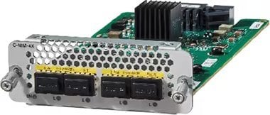 Cisco Network Interface Module - moduł rozszerzeń - 1000Base-X x 4 - do P/N: C8300-1N1S-6T, C8300-1N1S-6T-V, C8300-2N2S-4T2X, C8300-2N2S-6T, C8300-2N2