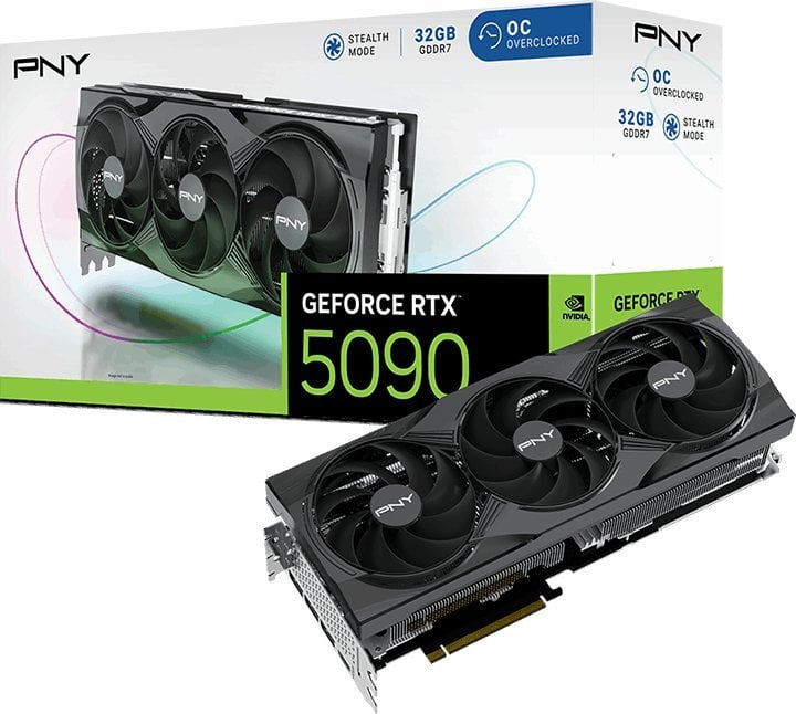 Karta graficzna PNY GeForce RTX 5090 Overclocked (VCG509032TFXPB1-O)