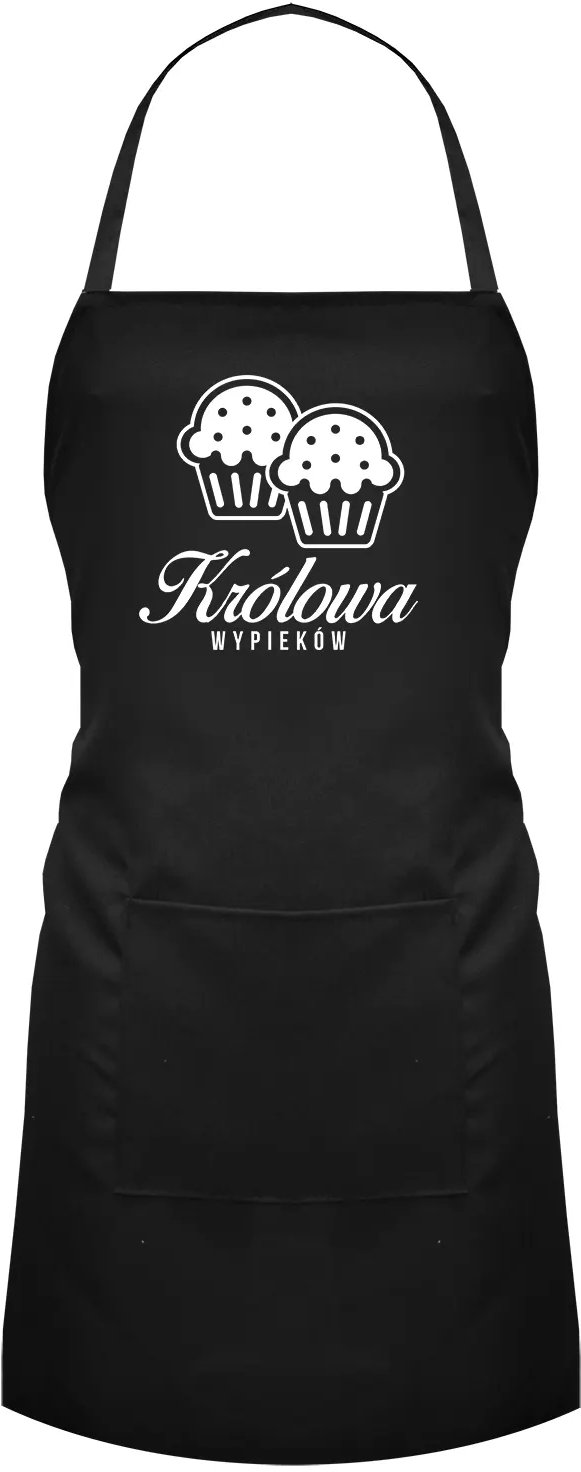 Królowa wypieków - fartuch z nadrukiem
