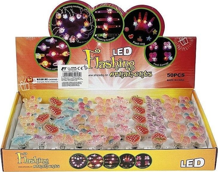 Pierścionek ze światłem (50szt)