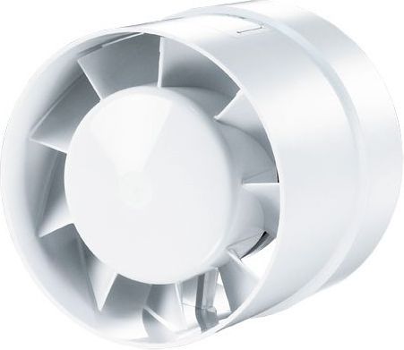 Vents Wentylator kanałowy Euro z kołnierzem fi 100 14W 37dB biały (100VKO)