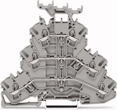 Wago Złączka szynowa 3-piętrowa 2,5mm2 szara (2002-3231)