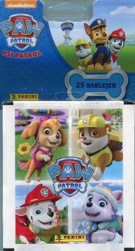 Panini Psi Patrol Blister z naklejkami
