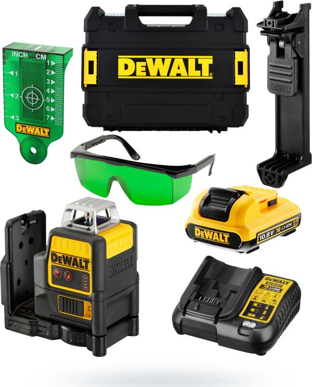 Dewalt Laser płaszczyznowy DCE0811D1G zielony 35 m