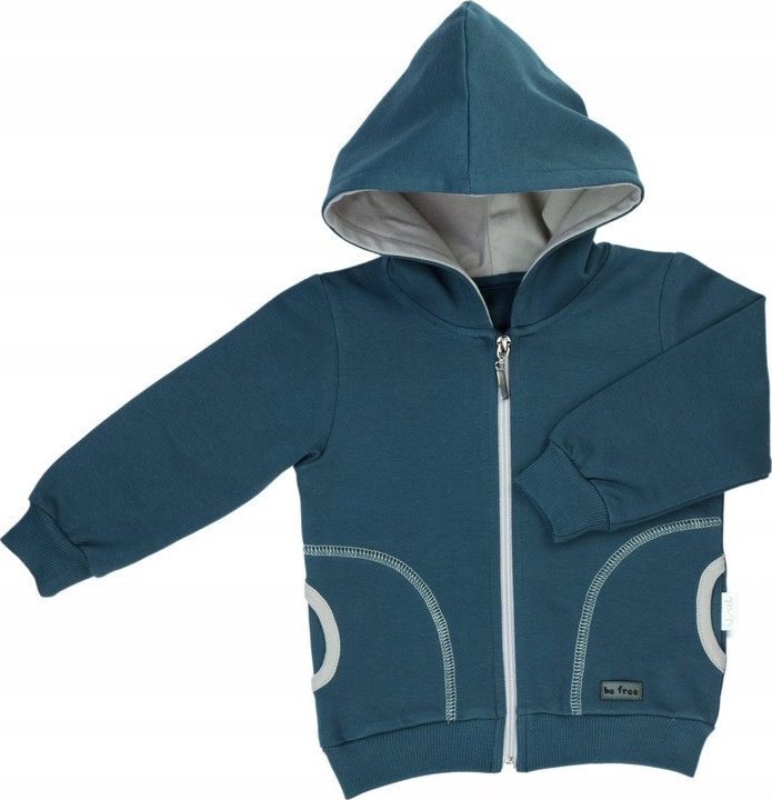 NICOL Bluza Delfin z kapturem 122