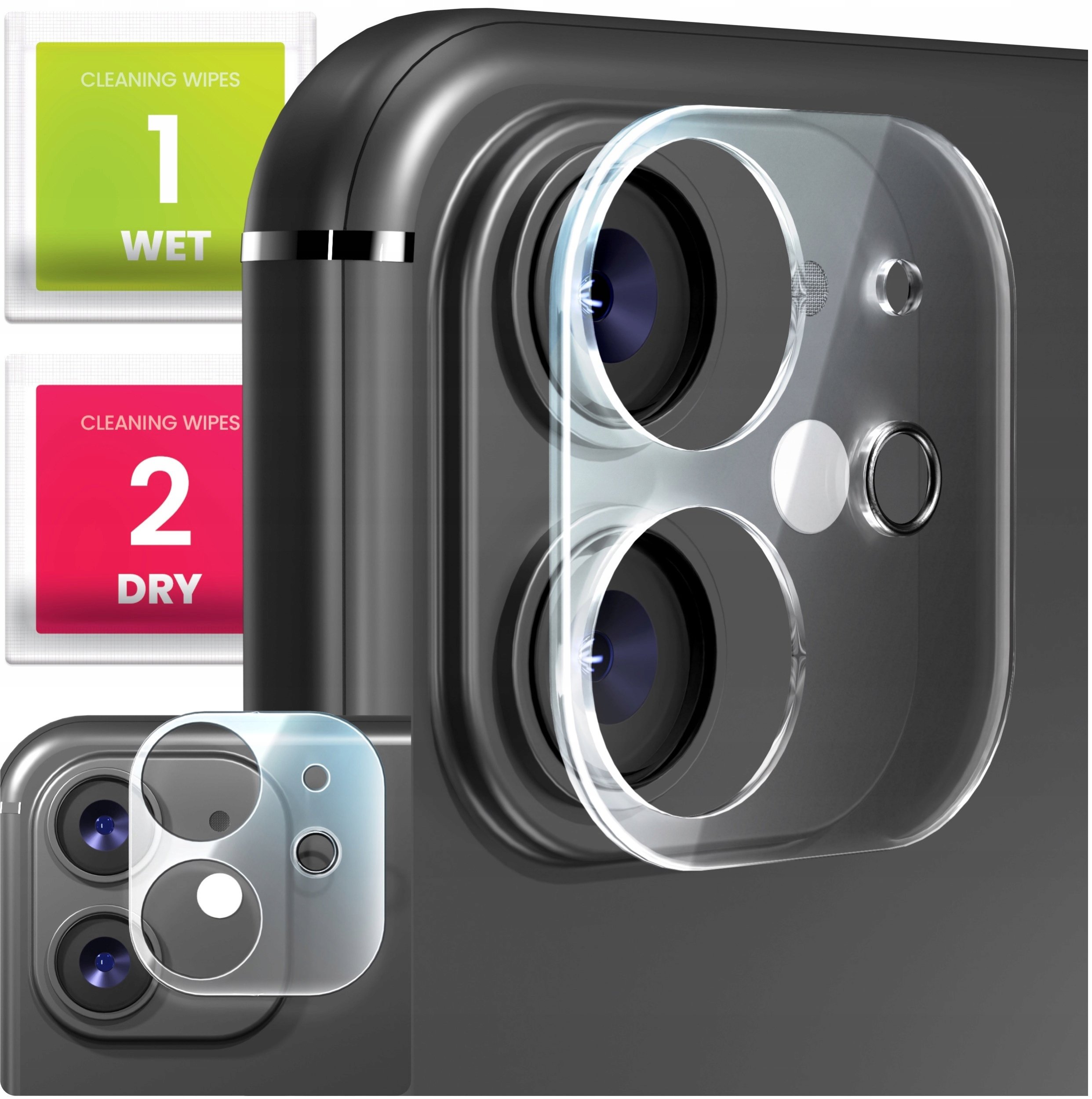 Szkło Hartowane Na Aparat Do Samsung Galaxy M11 (Ochronne, Kamera, Tył, 9H)