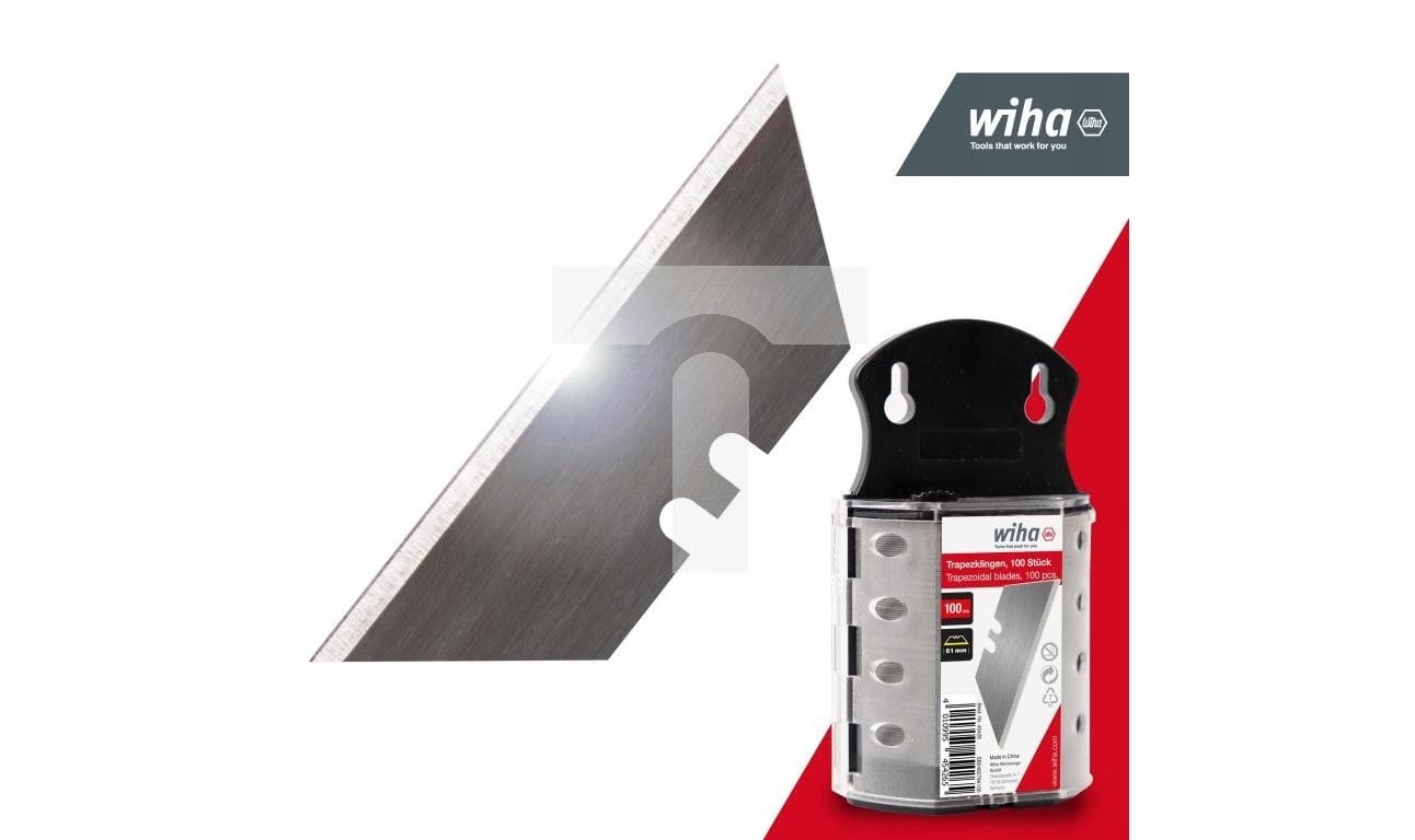 Zestaw ostrzy trapezowych 100 szt. 45426