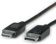 Kabel Roline DisplayPort - HDMI 4.5m czarny (JAB-2600968)
