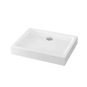 BRODZIK PROSTOKĄTNY TAKO 100X80X16 ZINTEGROWANY