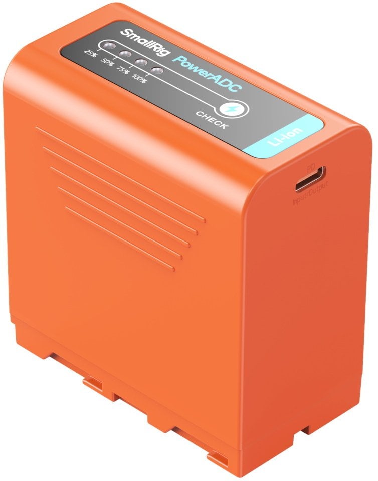 Akumulator SmallRig 4972 NP-F970 USB-C Rechargeable Camera Bateria Pomarańczowy