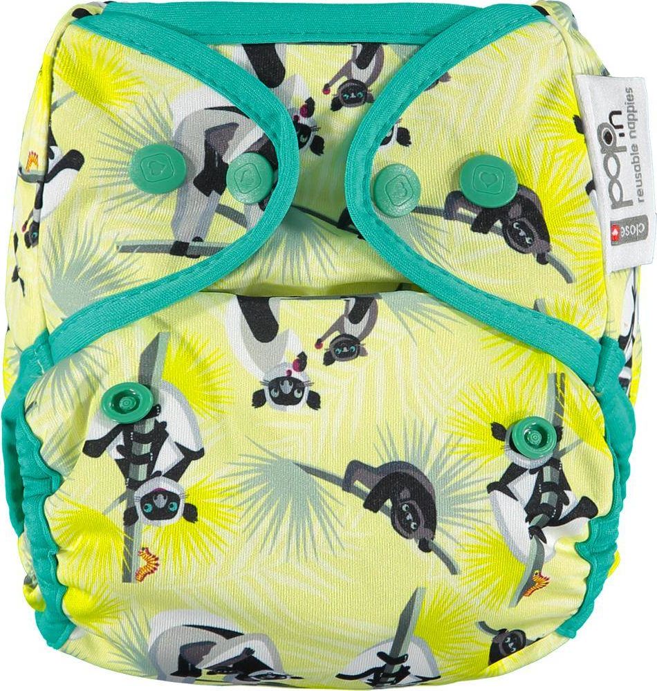 Close Caboo Otulacz, pieluszka wielorazowa Pop-in AIO Lemur z napami 4.5-16 kg, 1 szt.