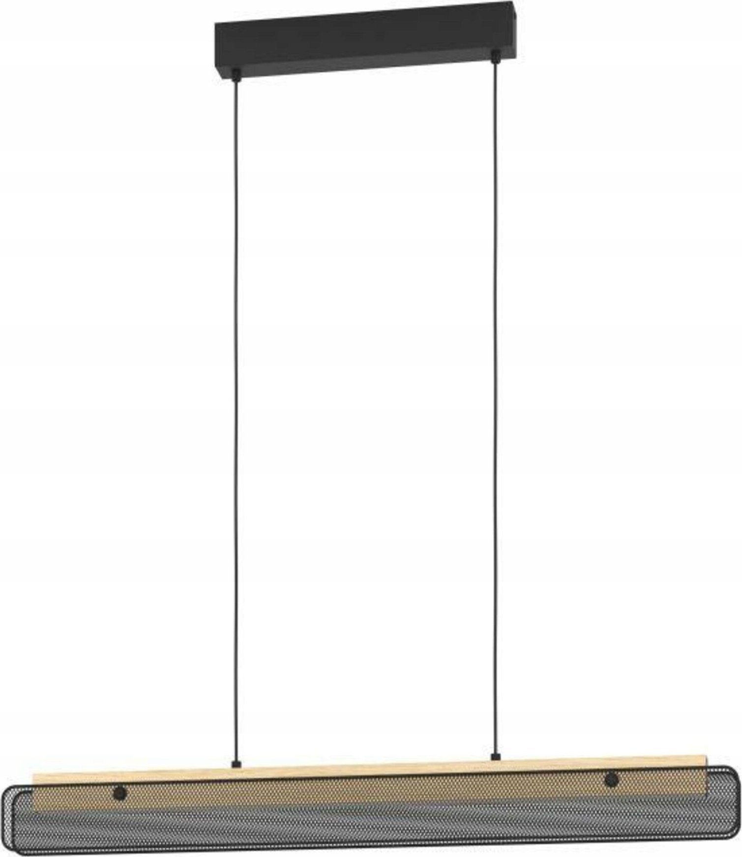 EGLO KOKOMO LANGBORD RGB CCT SORT/NATUR