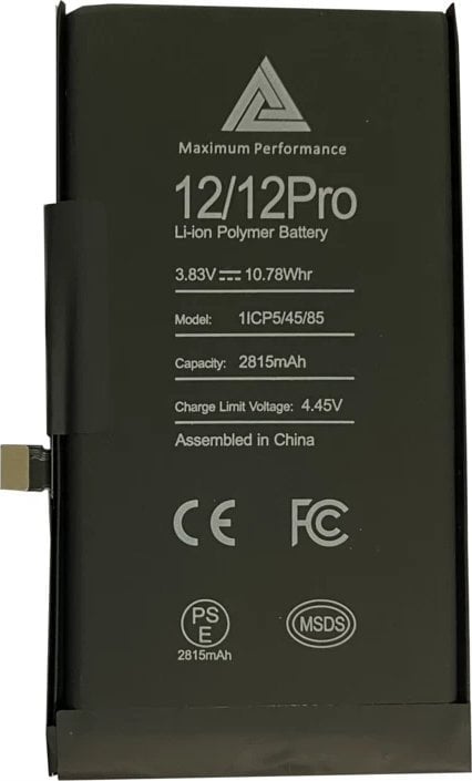 Bateria Vega BATERIA DO IPHONE 12/12 PRO CRACKED BMS 2815mAh>