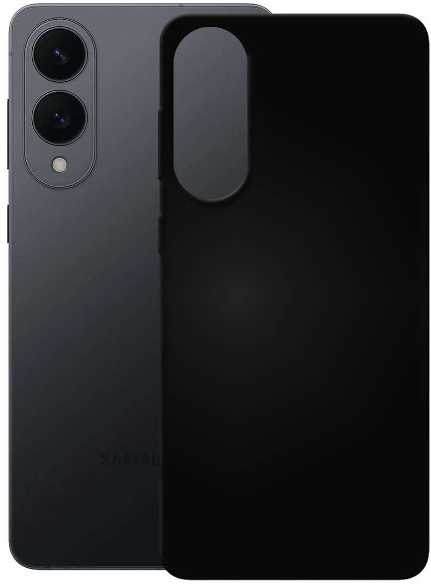 PEDEA Soft TPU Case für Samsung Galaxy S25 Edge, schwarz