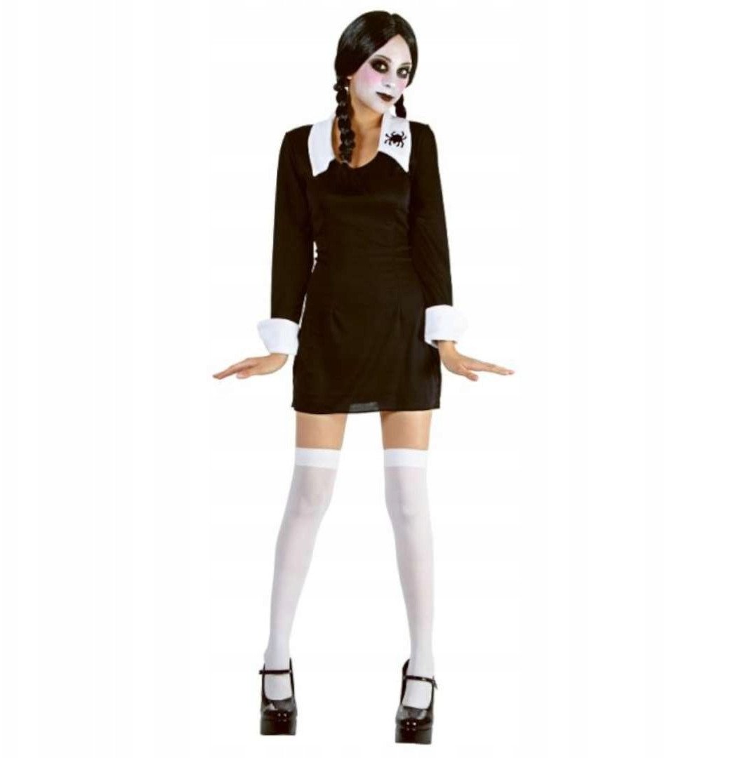 Zestaw dla dorosłych Gotycka uczennica rozm. M