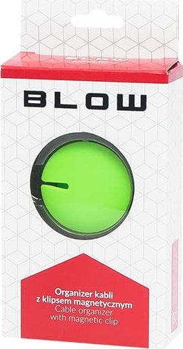 Organizer Blow 42-119# Organizer kabli - klips magnetyczny ziel