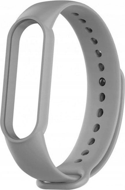 Braders Opaska Silikonowa do Xiaomi Mi Band 4 / Mi Band 3 szary