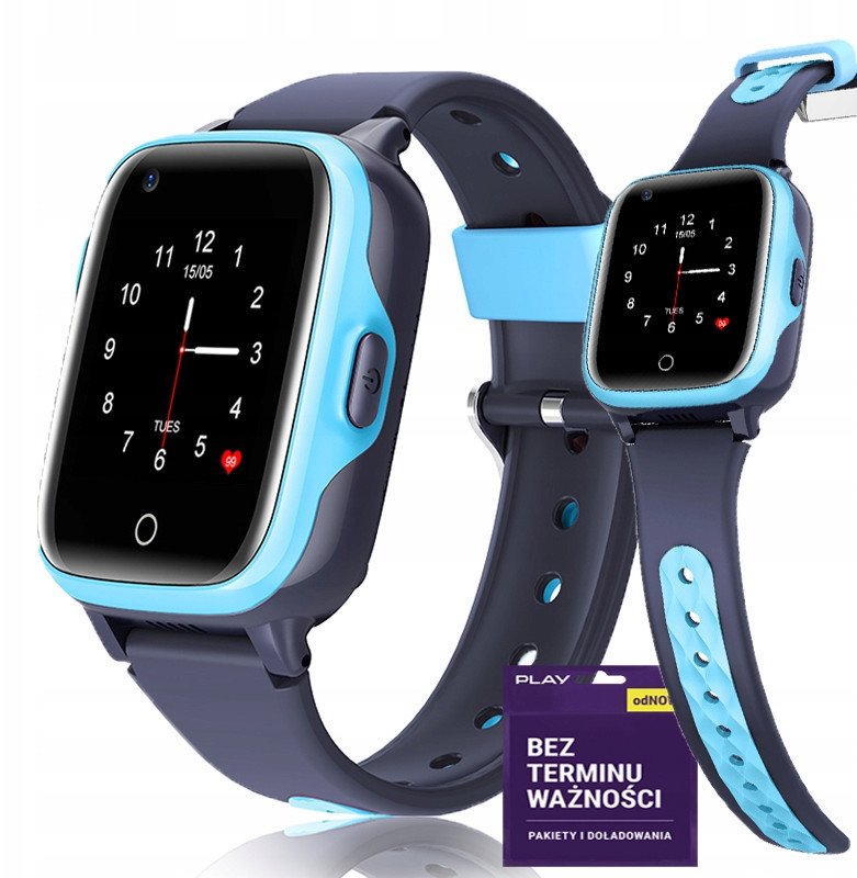 SMARTWATCH ZEGAREK TELEFON DLA DZIECI ROZMOWY SMS POLSKIE MENU GPS 4G