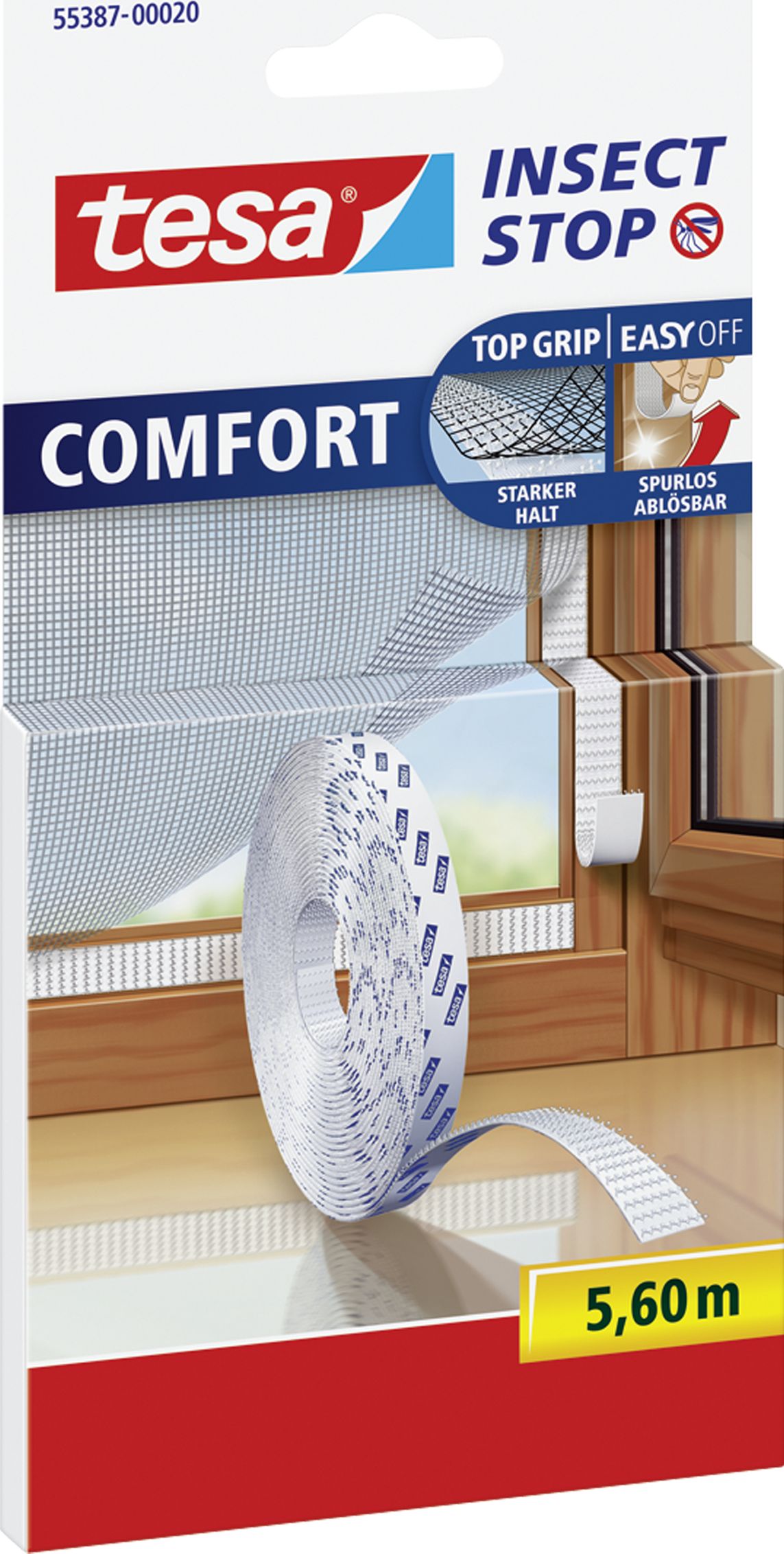 Tesa taśma rzepowa do moskitiery dwustronna (55387-00020-00)