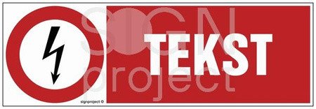 ZN018 - Znak na zamówienie Wzór B-006 150x50