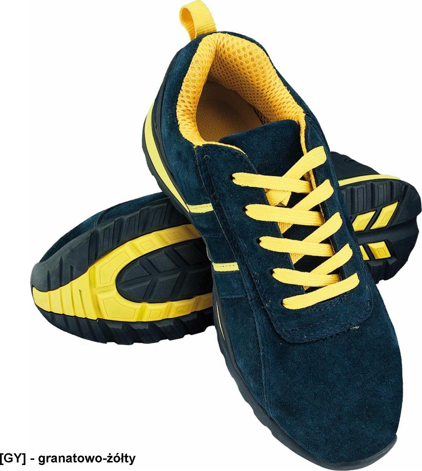 R.E.I.S. BRNICARAGUA - zamszowe obuwie ochronne - stalowy podnosek 43