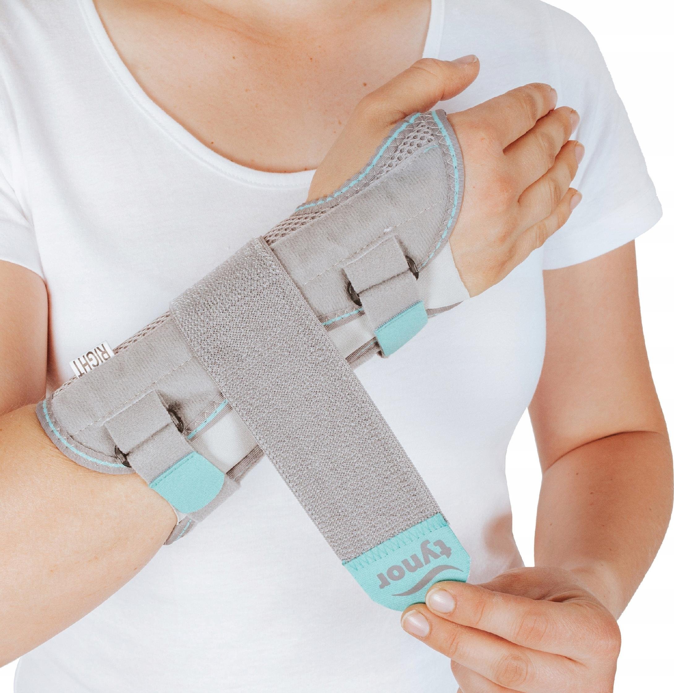 TYNOR ORTEZA RĘKI Z SZYNĄ STABILZATOR NADGARSTKA E03