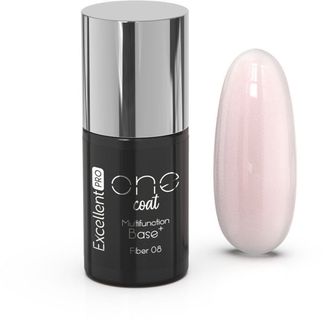 Excellent PRO One Coat Multifunction Fiber Base baza hybrydowa z włóknami Dark Lady 7g