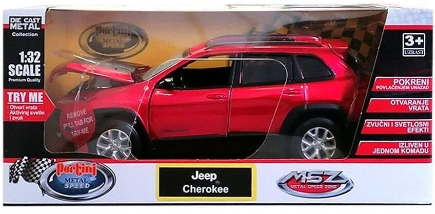 MSZ Die-cast model Jeep Cherokee, scale 1:32